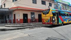 Lugar donde se registró el ataque a bala.