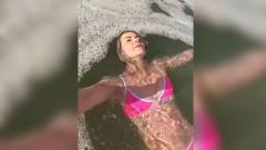 La excampeona de kitesurf e influencer, Michelle Sky Hayward