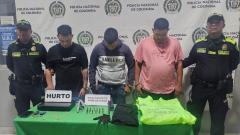 Los capturados registran en conjunto 20 anotaciones judiciales por múltiples delitos.