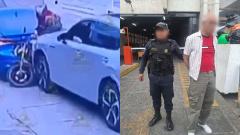 Captura de video del momento de los hechos