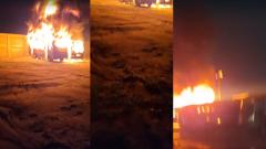 Las autoridades confirmaron que no se registraron personas heridas.