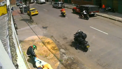 Captura de video del momento de los hechos