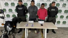 Captura de los presuntos delincuentes