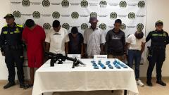 Otros tres sujetos fueron notificados en centros carcelarios.