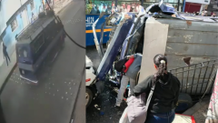 Momentos luego del accidente