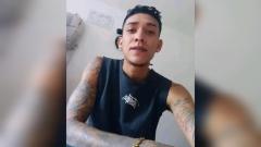 Luis Rivas Mercado, herido en Sabanalarga.