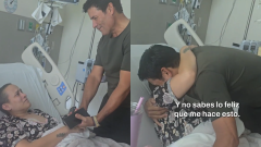 Chayanne conmueve al visitar a fan con cáncer en el hospital que no pudo ir a su concierto