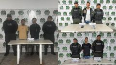 Capturados en flagrancia 