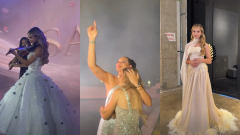 Así fue la fiesta de 15 de Isabella, hija de Andrea Valdiri, en Cartagena este fue el lujoso regalo