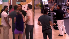 Así fue el enfrentamiento entre Juanda Caribe y Tebi Bernal en La casa de los famosos.