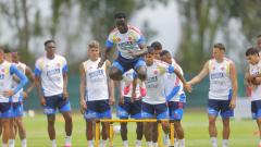 Selección Colombia en preparación para su debut en el Mundial