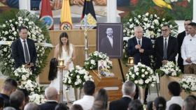 Despedida en Ocaña a Diógenes Quintero, fallecido en accidente aéreo.