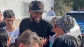 Momento del reencuentro