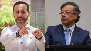 Abelardo de la Espriella y Gustavo Petro.