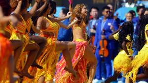 Shakira en el show final del Mundial 2026