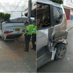  La comunidad reportó que el accidente tuvo lugar en la calle 64C con carrera 21B.