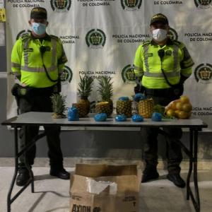 Las frutas contenían la sustancia alucinógena.