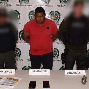 El capturado sería una de las manos derechas de alias 'el Negro Ober'. 