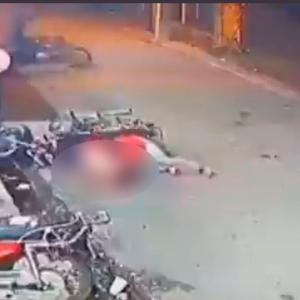 El ladrón, al parecer, falleció inmediatamente.