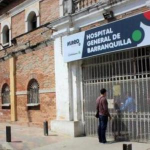 El herido fue llevado al Hospital de Barranquilla. 