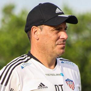 El puesto de Juan Cruz Real estuvo en vilo, según medios locales, tras el juego perdido este domingo contra Once Caldas