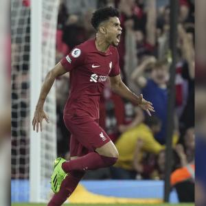 Luis Díaz anotó el gol del empate en el juego de Liverpool, que terminó 1-1 