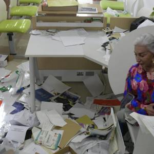 La rectora aseguró que buscaban dinero en efectivo, pero 