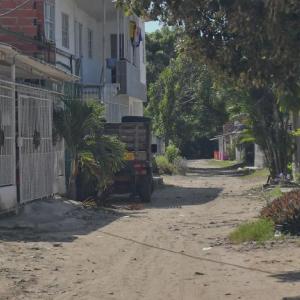 En este sector del barrio San Antonio ocurrió el ataque a bala.