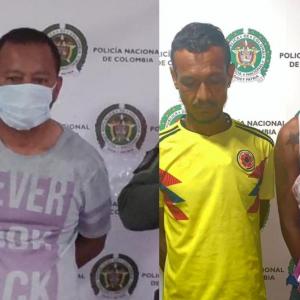 Tres de los cinco capturados en el departamento del Atlántico.