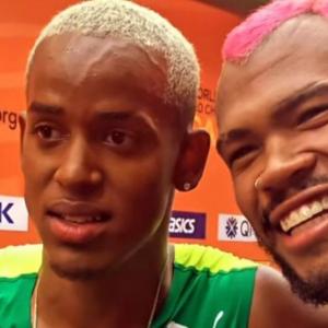 Vinicius Moura se mostró notablemente emocionado ante el encuentro.