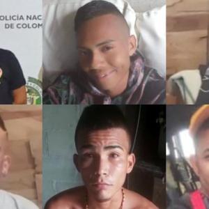 Algunos protagonistas de los hechos.