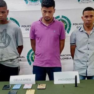 Tres miembros de la banda 'los phone' fueron capturados, mientras uno más fue notificado.