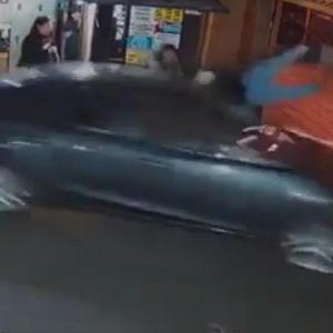 El hecho fue grabado por cámaras de seguridad