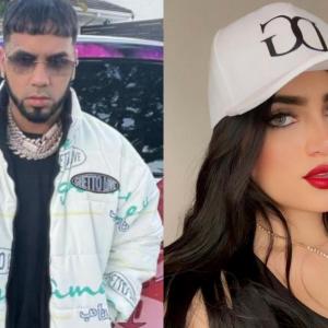 Anuel AA y Roxana Somoza, una tiktoker hondureña