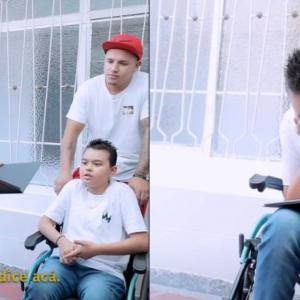 Imágenes del video en la cuenta del artista. 