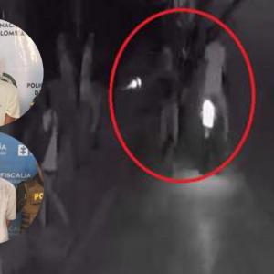 En un video de cámara de seguridad quedó registrado el momento del hecho.