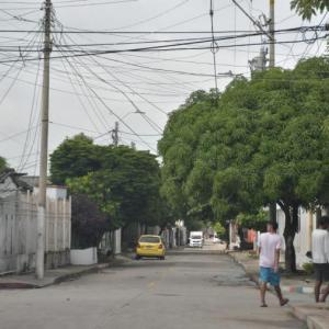 Sector en el que se registró el hecho que dejó lesionado al joven de 18 años.