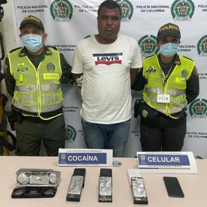 El sujeto iba abordar un vuelo hacía San Andrés, cuando lo detuvieron miembros de la Policía.