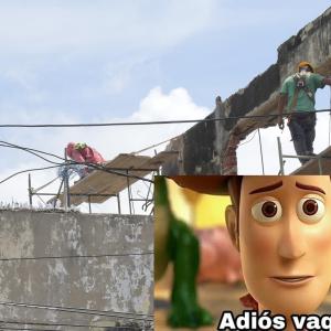 Las labores de demolición ya están en marcha. 