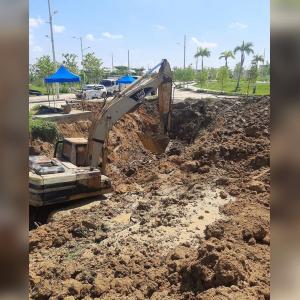 Los trabajos se realizan durante la jornada de este jueves.