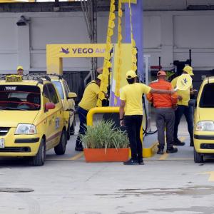 Entre taxistas el nuevo combustible representa una gran novedad.