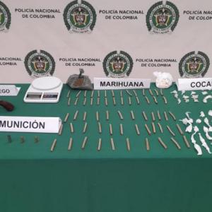 Estupefacientes incautados. 