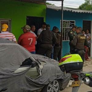 Policía hizo presencia en el sector del ataque a bala.