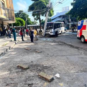 Imágenes del accidente.