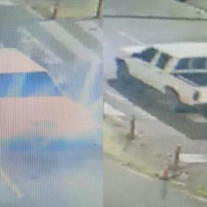 Vehículo usado en la masacre. 