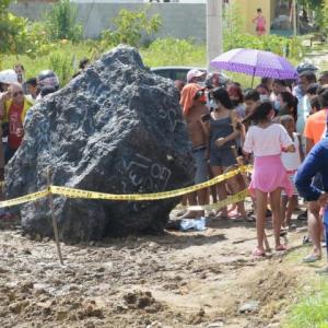 El supuesto meteorito fue uno de los acontecimientos más comentados de los últimos meses en Barranquilla. 