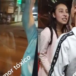 No es la primera vez que se difunden videos de parejas discutiendo dentro Transmilenio. Dentro de los buses se han visto hasta reclamos de esposas a sus esposos por estar con sus “amantes”.