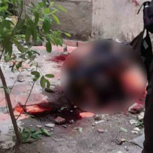 Cuerpo de la víctima.