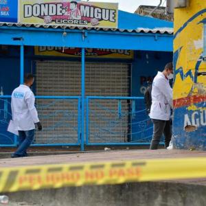 Lugar de los hechos de este lunes. 