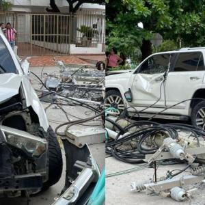 El hecho se conoció en la mañana de este domingo. Una persona quedó herida. 